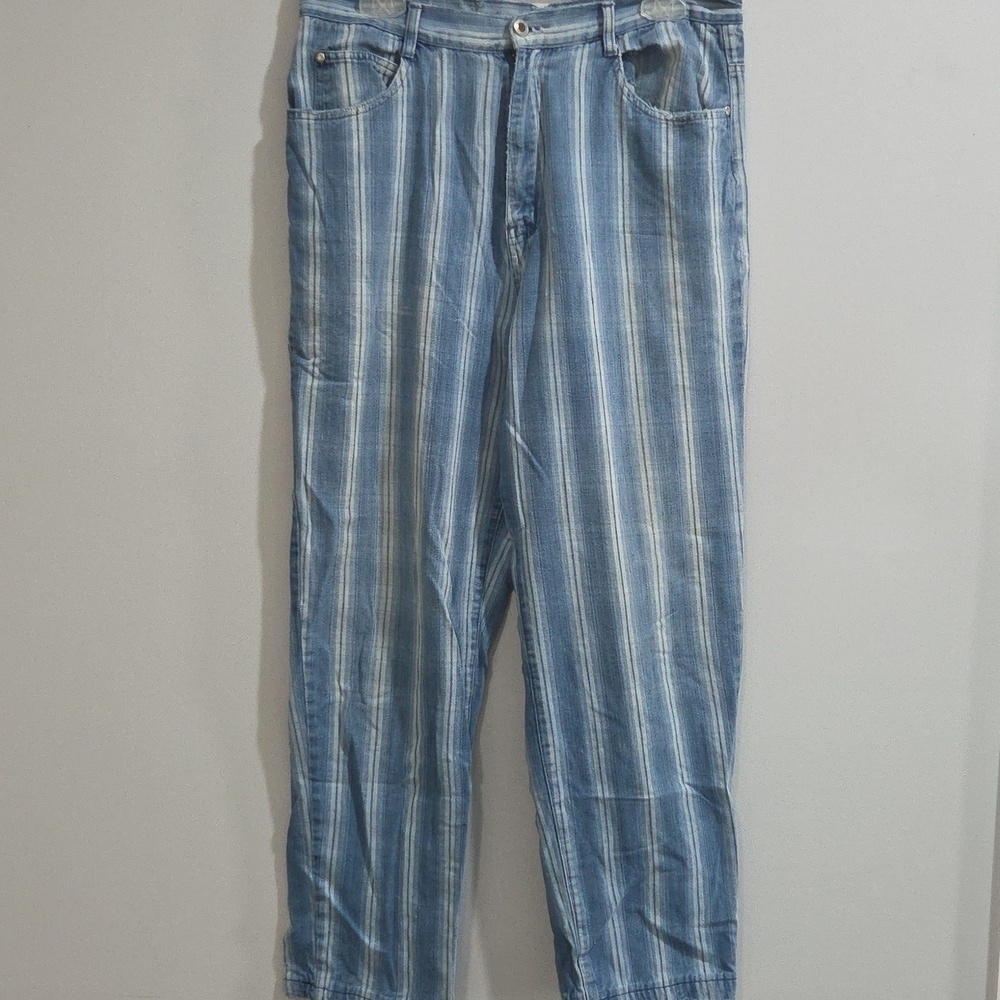 Gitano Vintage Striped High Rise Sz16 Will Fit Sz11 Jr Sz Pre-owned
